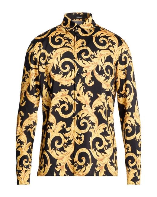 Versace Yellow Shirt for men