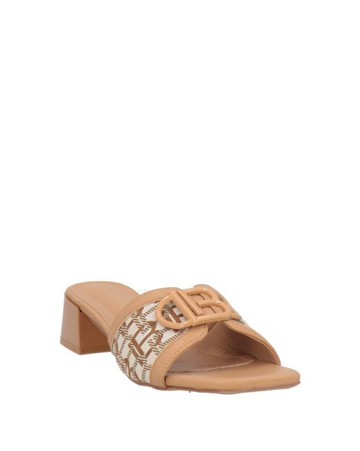 Laura Biagiotti Natural Sandals