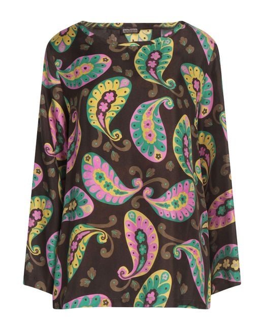 Maliparmi Green Top Silk