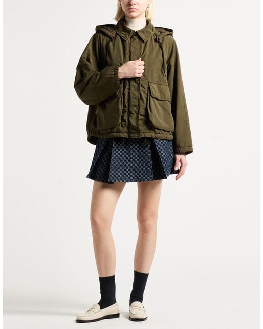 Aspesi Green Military Jacket Polyester, Polyamide
