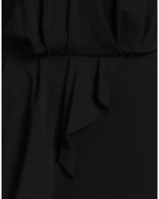IRO Black Mini Dress Viscose, Elastane