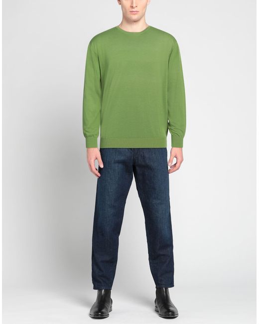 Kangra Green Sweater for men
