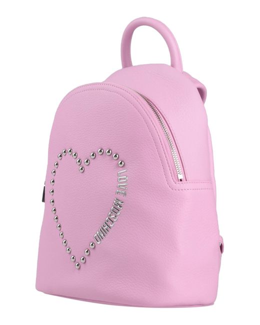 Love Moschino Pink Backpack