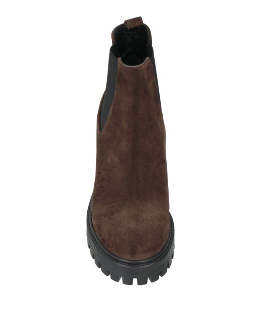 Pollini Brown Ankle Boots
