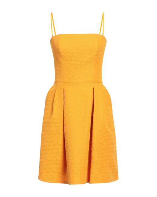 Hanita Yellow Mini Dress