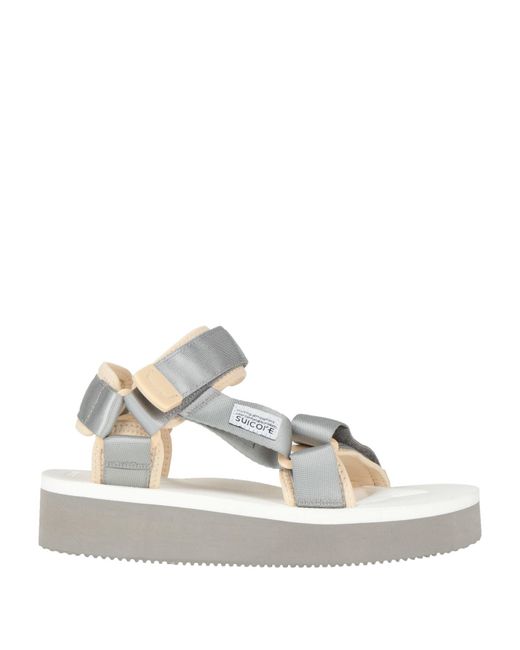 Suicoke White Sandals
