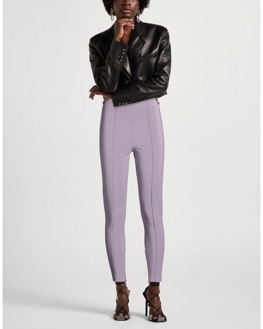 Elisabetta Franchi Purple Pants