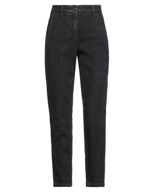 Jacob Cohen Black Jeans Cotton, Cashmere, Elastane