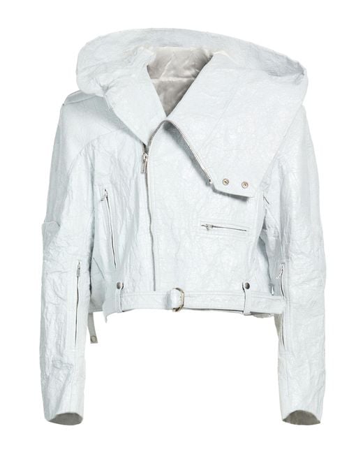 Rick Owens Blue Jacket for men