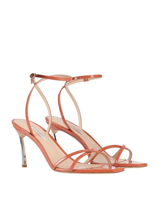 Casadei Pink Sandals Leather