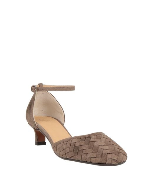 Castaner Green Pumps Leather