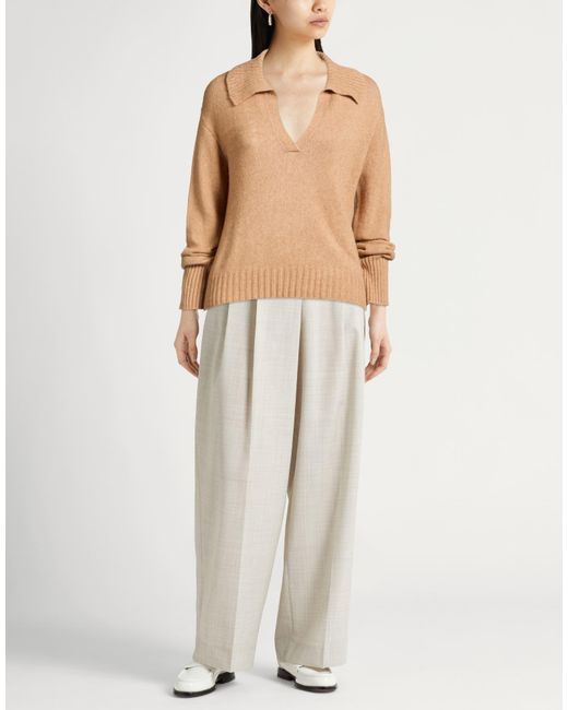 Pullover Roberto Collina de color Natural