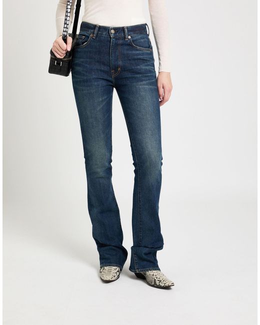 Tom Ford Blue Jeans Cotton, Polyurethane, Polyester