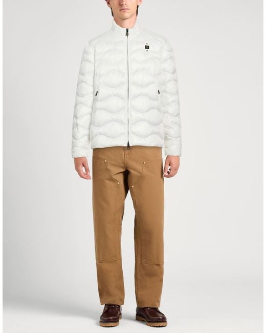 Blauer White Puffer for men