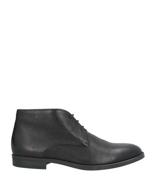 Botines De Caña Alta Boss de hombre de color Black
