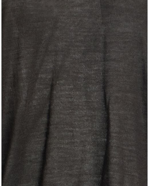 CROCHÈ Black Turtleneck Wool, Acrylic