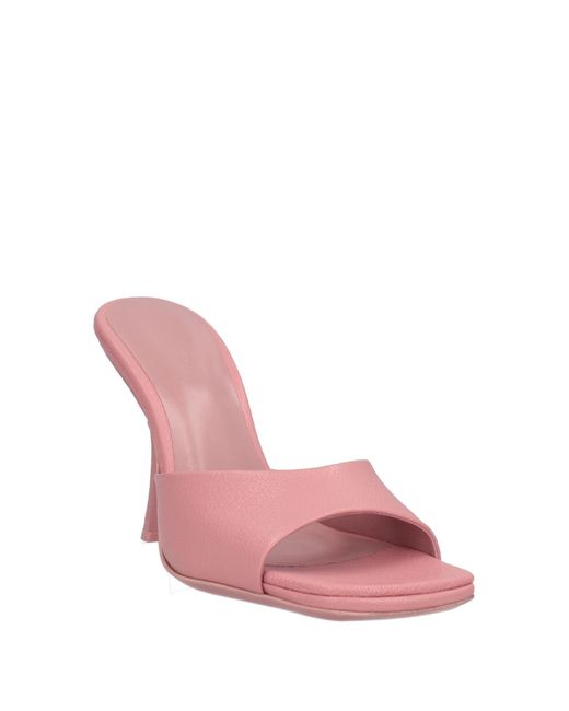 By Far Pink Sandals