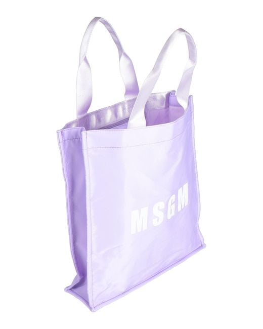 Borsa A Mano di MSGM in Purple