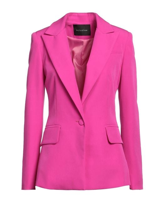 ACTUALEE Pink Blazer