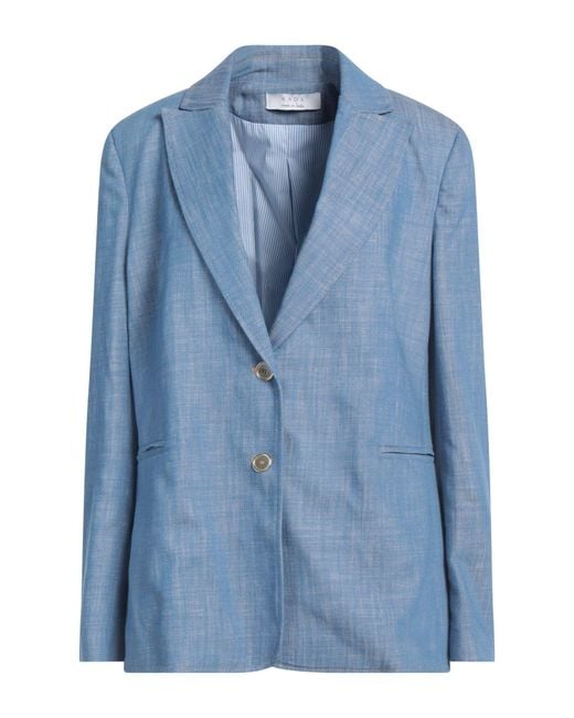 Kaos Blue Blazer Cotton, Polyamide, Elastane
