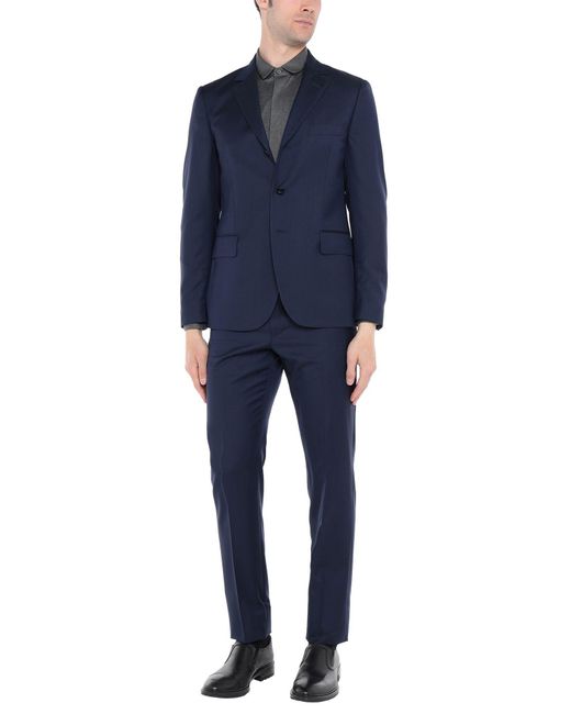 Mp Massimo Piombo Blue Suit for men
