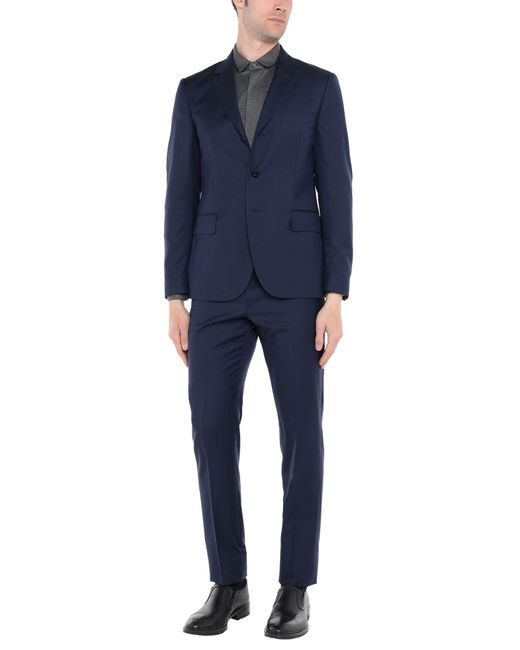 Mp Massimo Piombo Suit in Blue for Men | Lyst