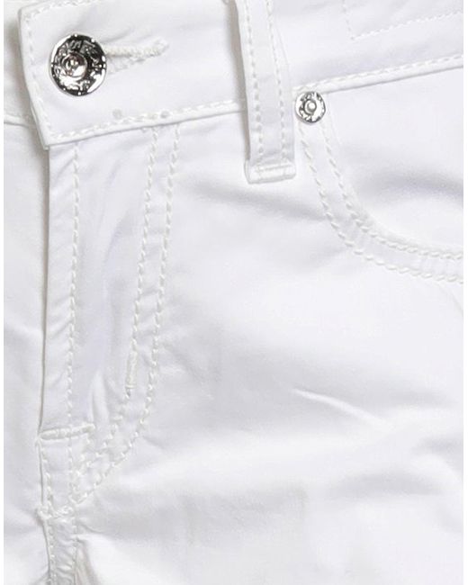 Jacob Cohen White Jeans Cotton, Elastane
