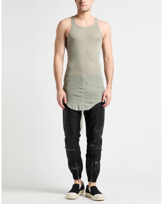Rick Owens Multicolor Military Tank Top Cotton for men