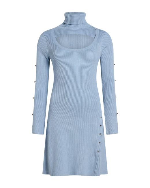 No Secrets Blue Mini Dress