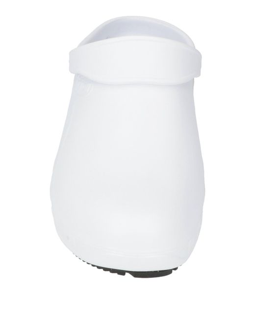 Scholl White Mules & Clogs Rubber for men