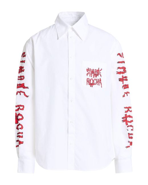 Simone Rocha White Shirt Cotton for men