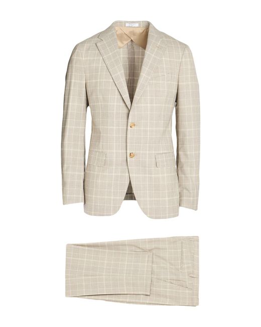 Boglioli Natural Suit Virgin Wool for men