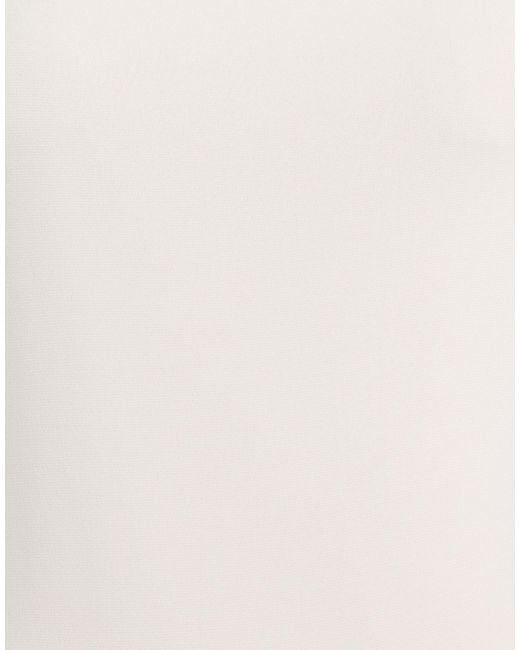 Akep White Bodysuit Polyester, Elastane