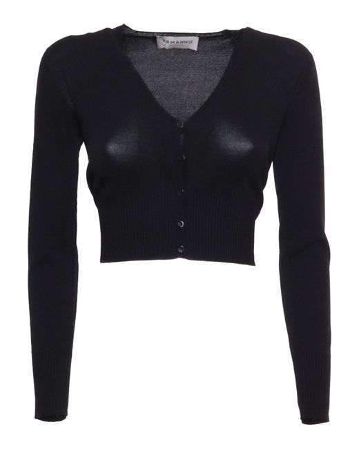 Cardigan Ermanno Scervino en coloris Black