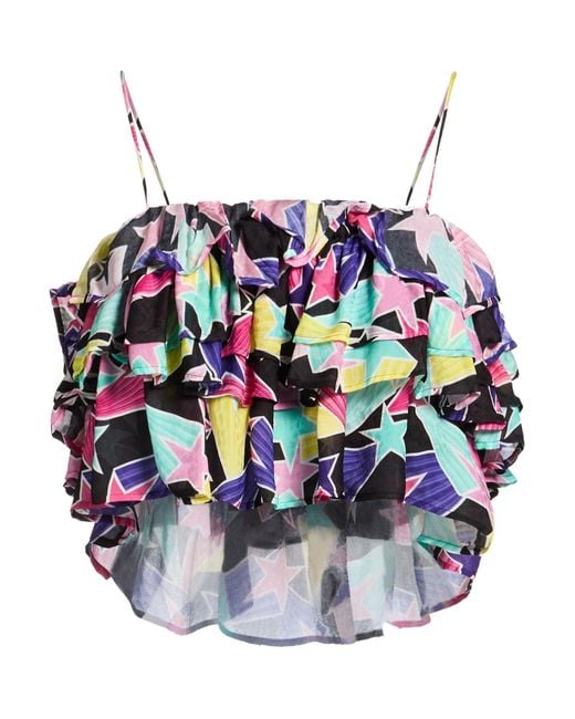 MSGM Black Top Viscose