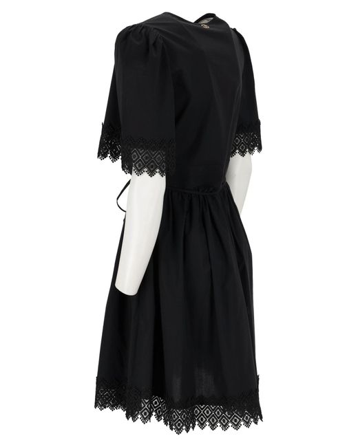 Twin Set Black Mini-Kleid