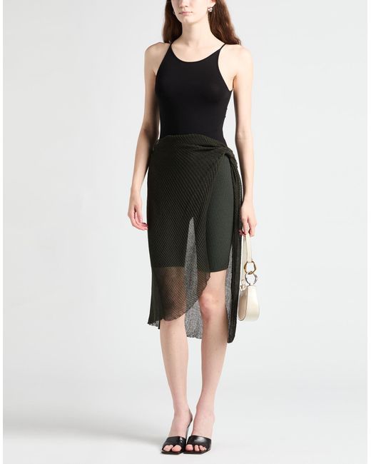 Gonna Midi di Isa Boulder in Green