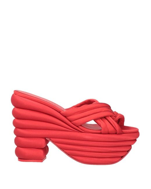 Ferragamo Red Sandals