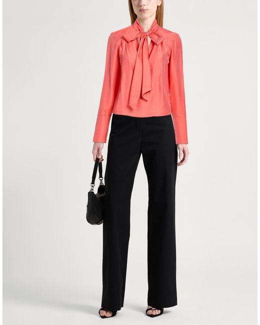 Patrizia Pepe Red Top Viscose, Silk