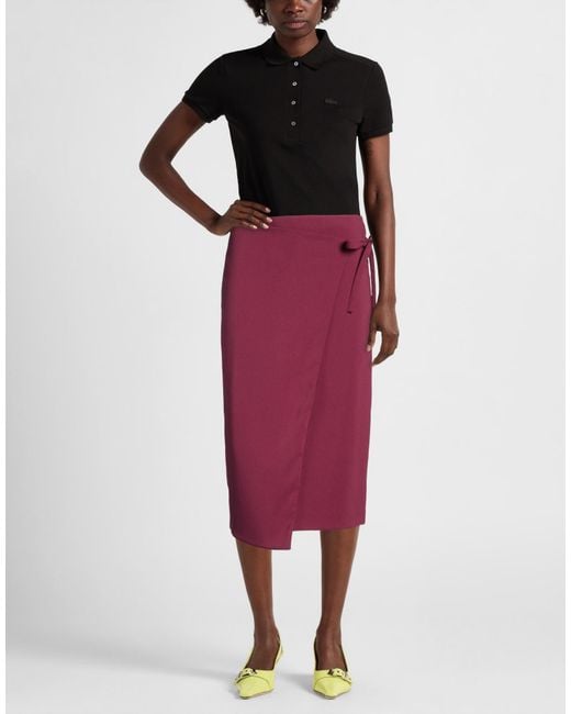 Patrizia Pepe Purple Midi Skirts