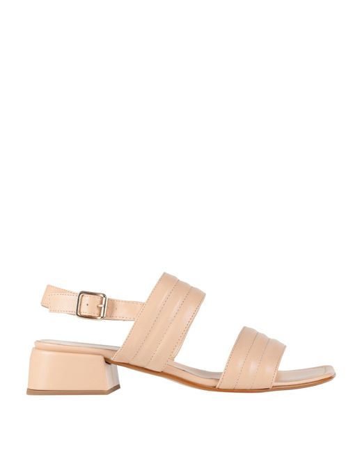 Melluso Natural Blush Sandals Leather