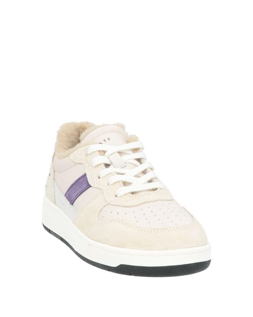 Date White Sneakers Leather