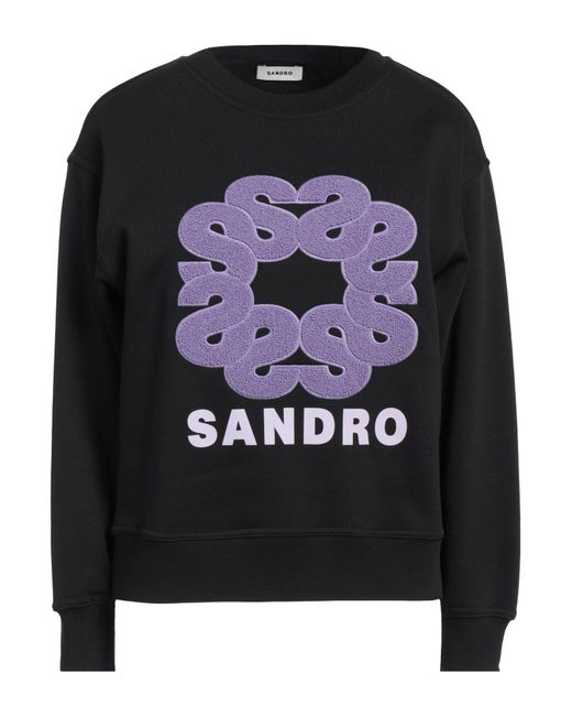 Sandro Black Sweatshirt