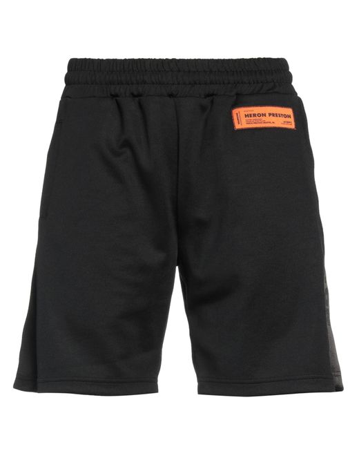 Heron Preston Black Shorts & Bermuda Shorts for men