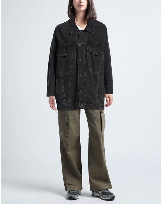 Agolde Black Denim Outerwear