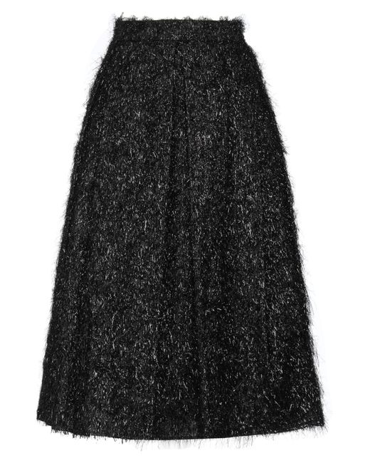 Fabiana Filippi Black Midi Skirt