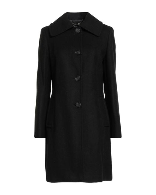 Barbour Black Coat Wool, Polyamide, Cashmere