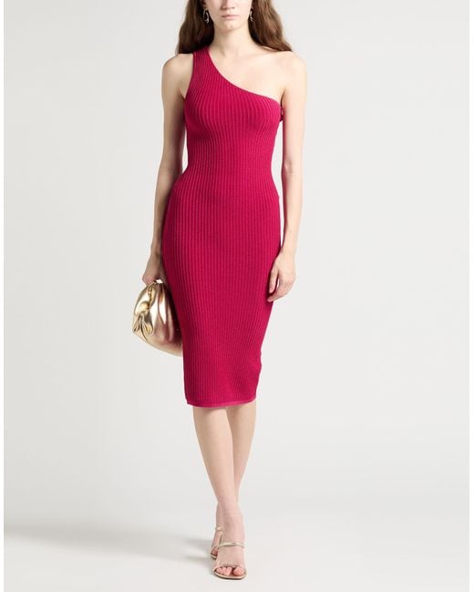 Vestido Midi MARCIANO BY GUESS de color Red