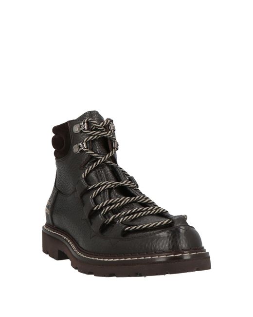 Doucal's Black Ankle Boots for men