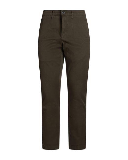 Department 5 Gray Pants Cotton, Elastane for men